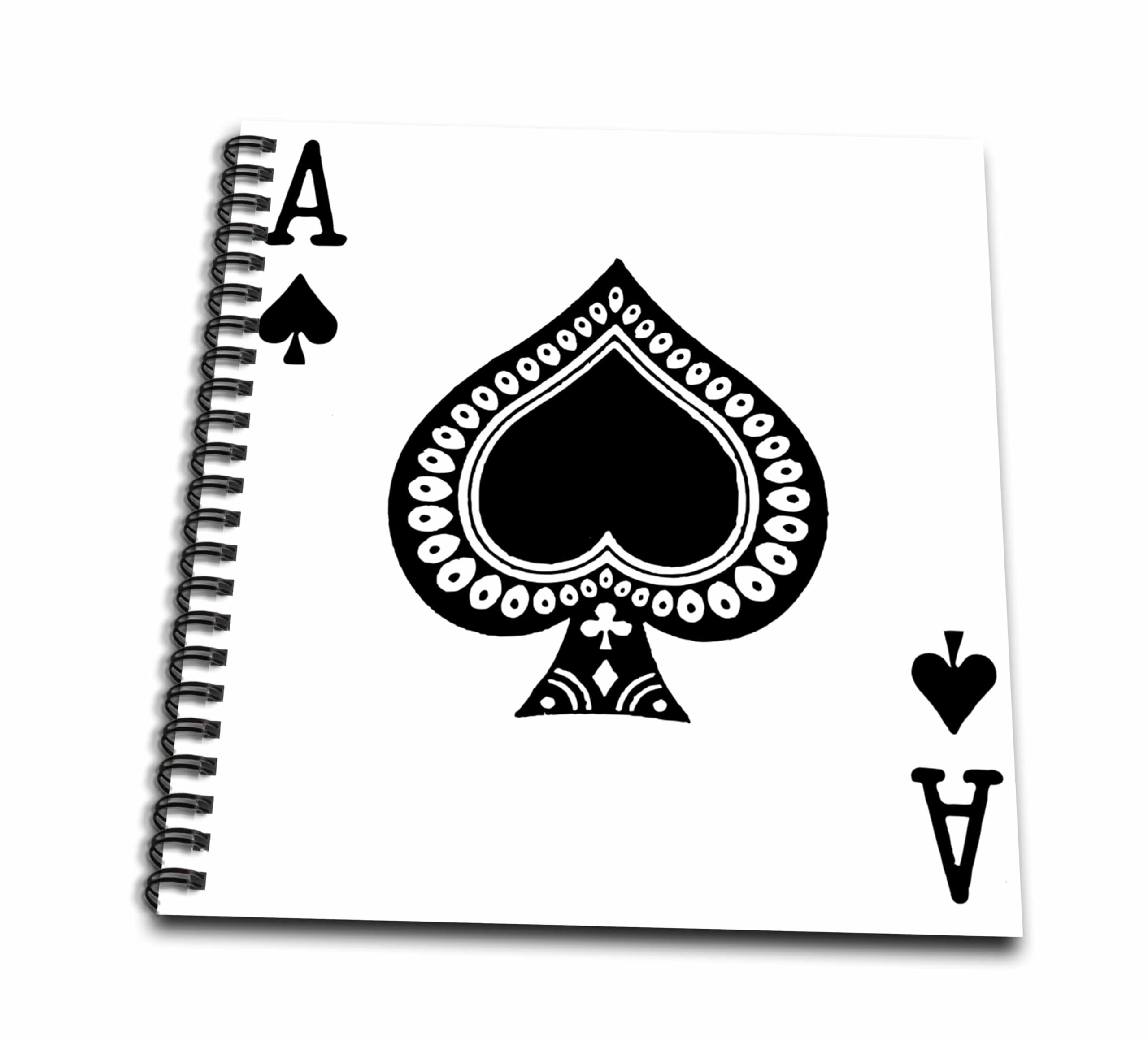 Amazon.com: 3dRose db_76552_1 Ace of Spades Playing Card-Black