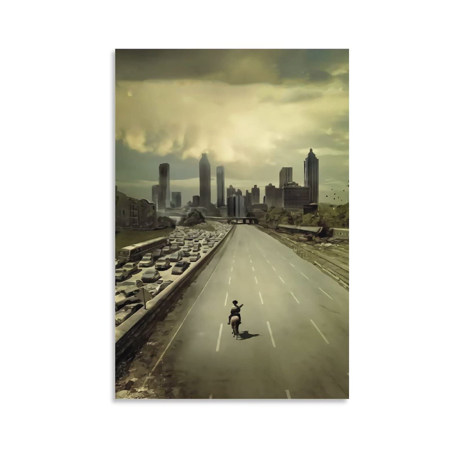 WYXIN Hanging Verticalcover Poster Wall Art Home Wall Decorations for Bedroom Living Room Oil Paintings Canvas Prints Unframe-Walk Alone Poster1 20x30inch(50x75cm)