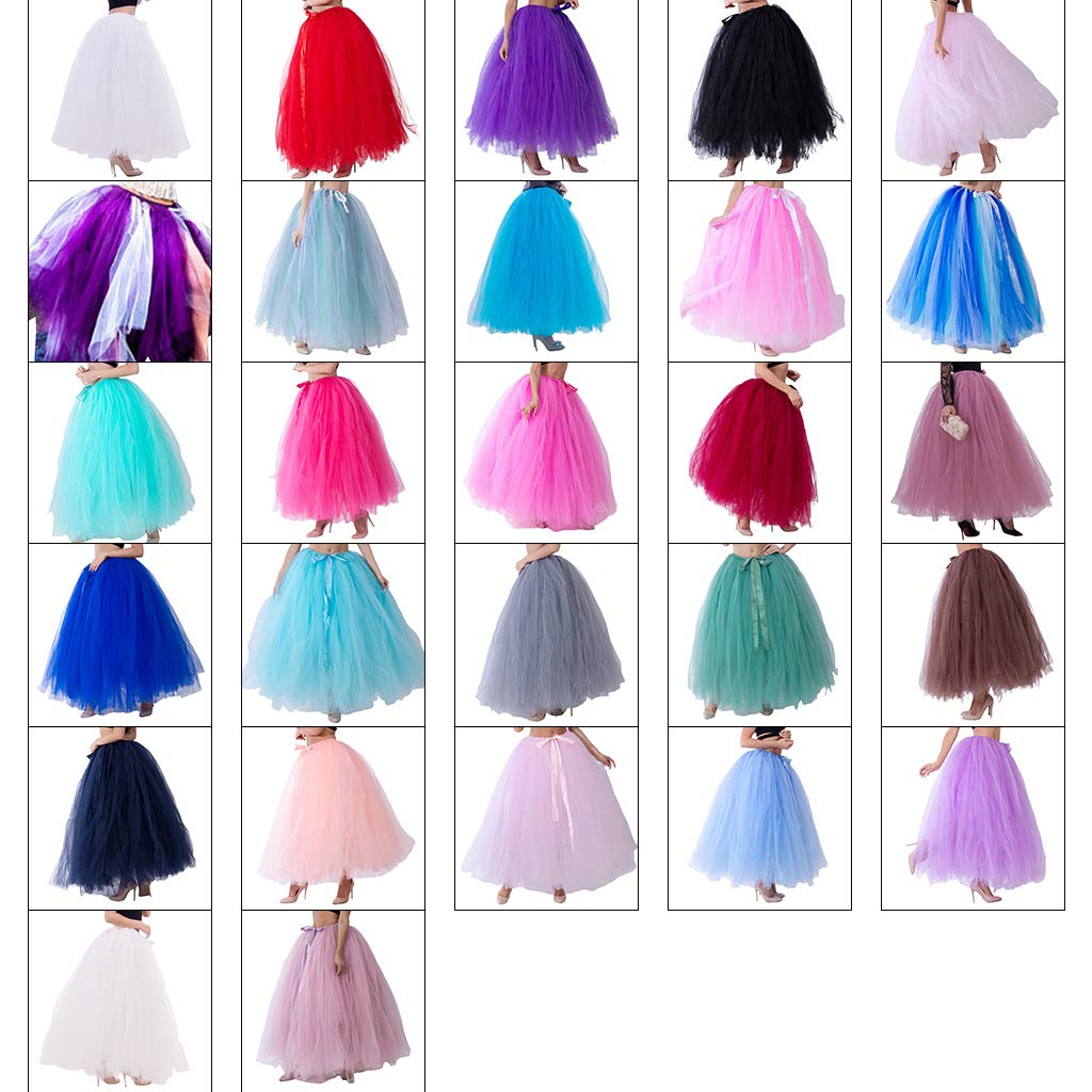 Adult Dress Tulle Skirt Bridesmaid Bride Dance Pregnant Woman Photography Skirts