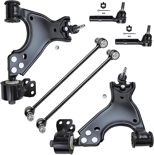 Detroit Axle - Kit de suspensión delantera de 6 piezas para Buick Enclave Chevy Traverse 2007-2016 Acadia Saturn Outlook 2008-2017 2008-2017 2
