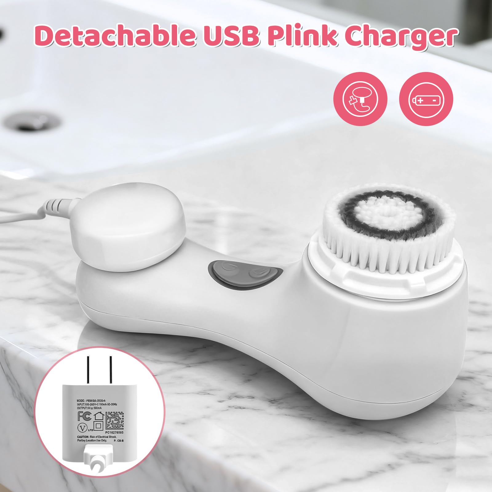 Amazon.co.jp: Clarisonic Mia 2 電動洗顔ブラシ ブラシヘッド2個付き