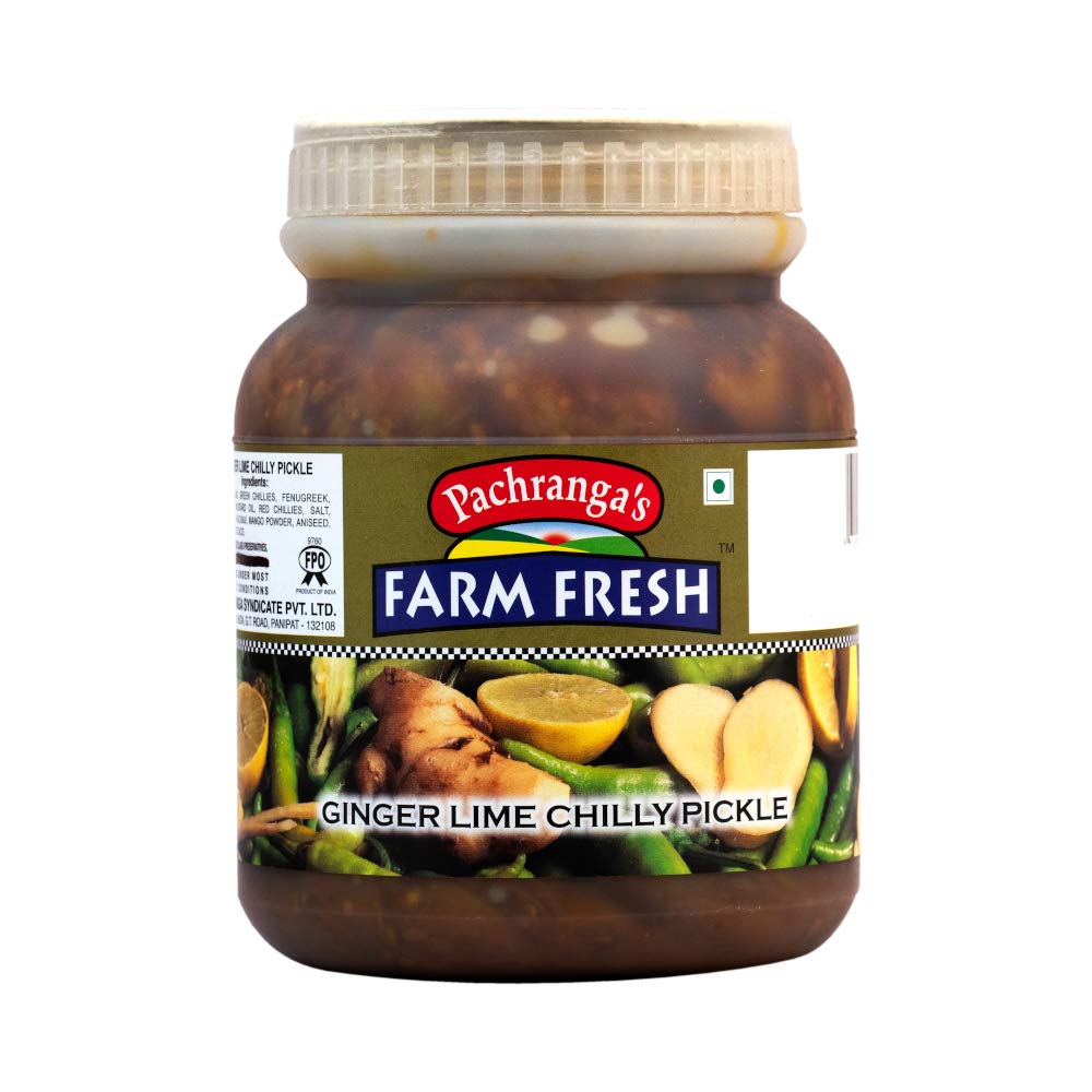 Pachranga Farm Fresh Ginger Lime Chilly Pickle, 1 kg (B07VTSP851) Amazon Price History, Amazon Price Tracker