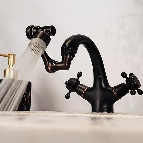 Miniatura 4 de Genpe Extensor de grifo, aireador de grifo giratorio de gran ángulo, universal 1080 giratorio brazo robótico extensión giratoria de fregadero de