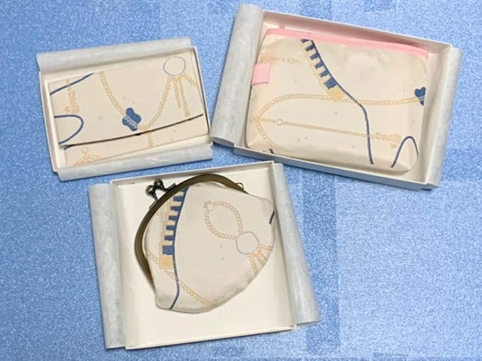 Amazon 刀剣乱舞 とうらぶ 鶴丸国永 西陣織がま口財布名刺入れポーチ3点セット アイドル 芸能人グッズ 通販