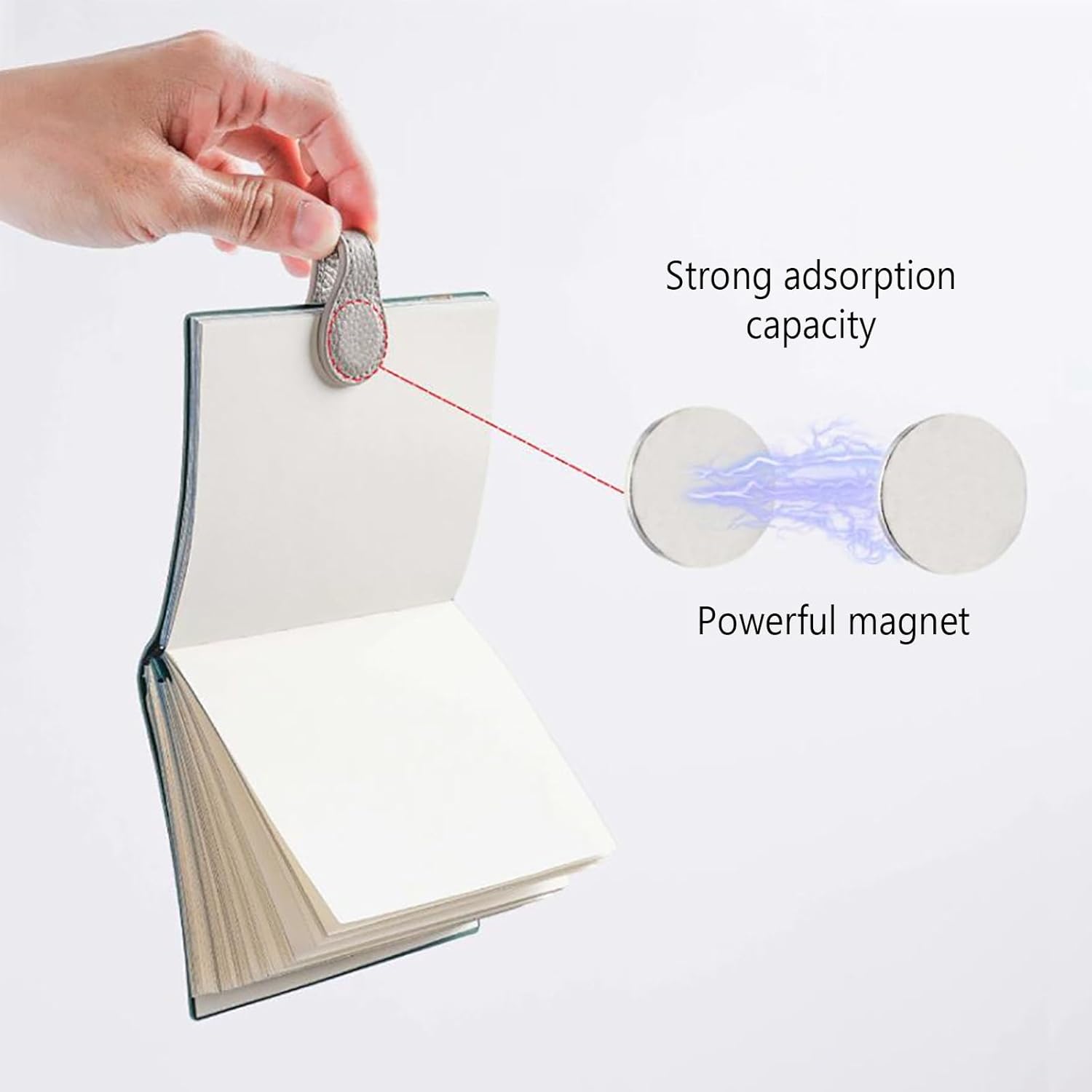 パーソナライズされた磁気レザーブックマーク、読書用レザー磁気ブックマーク、家族や友人へのパーソナライズされたギフト、本愛好家へのギフ