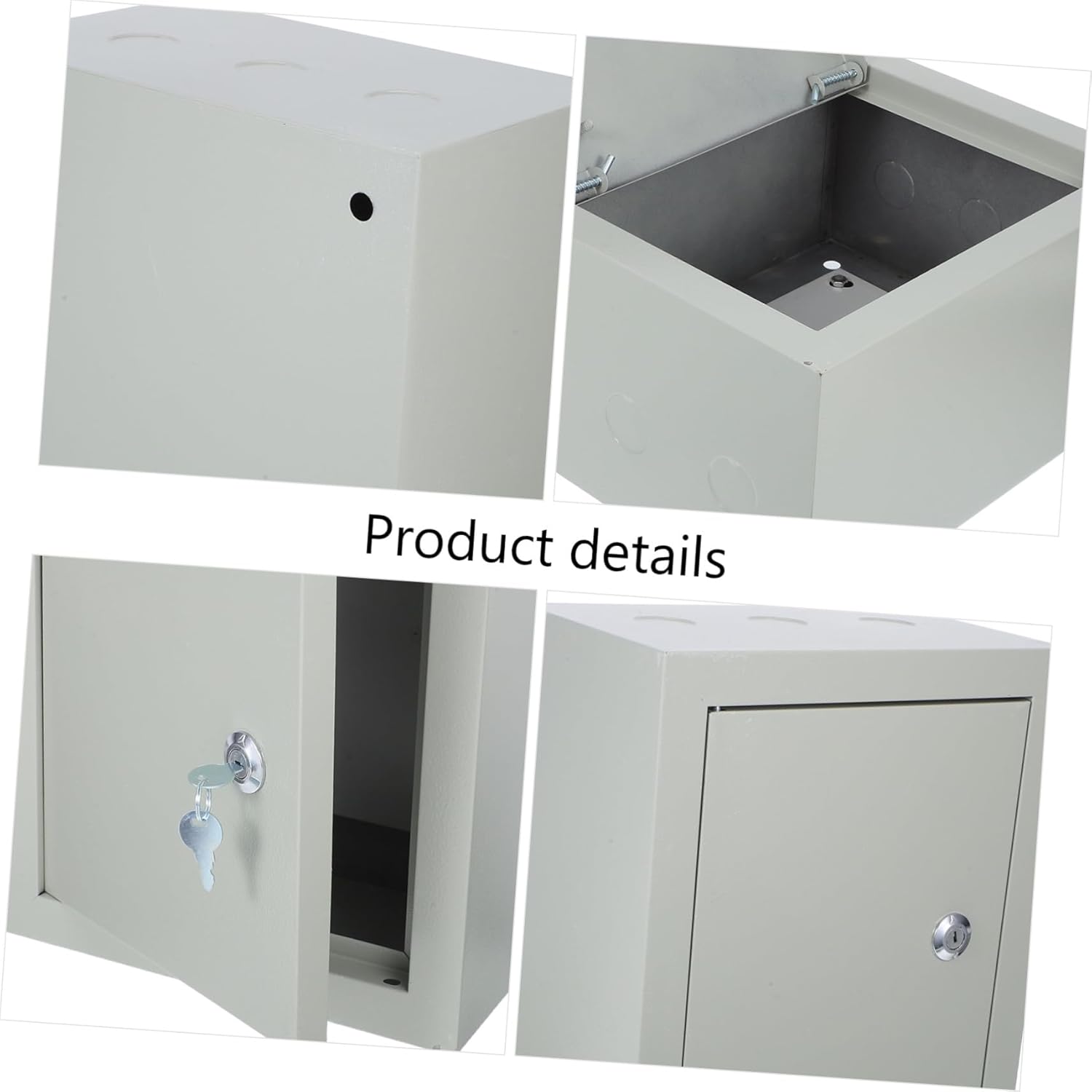 Cabilock Weatherproof Outdoor Electrical Box: Waterproof Dustproof Junction Box Electronics Heavy Duty Enclosure for Outdoor