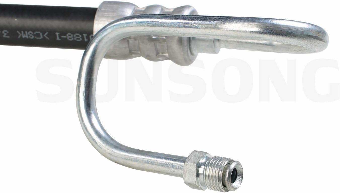 Sunsong 3401261 Power Steering Pressure Line Hose Assembly