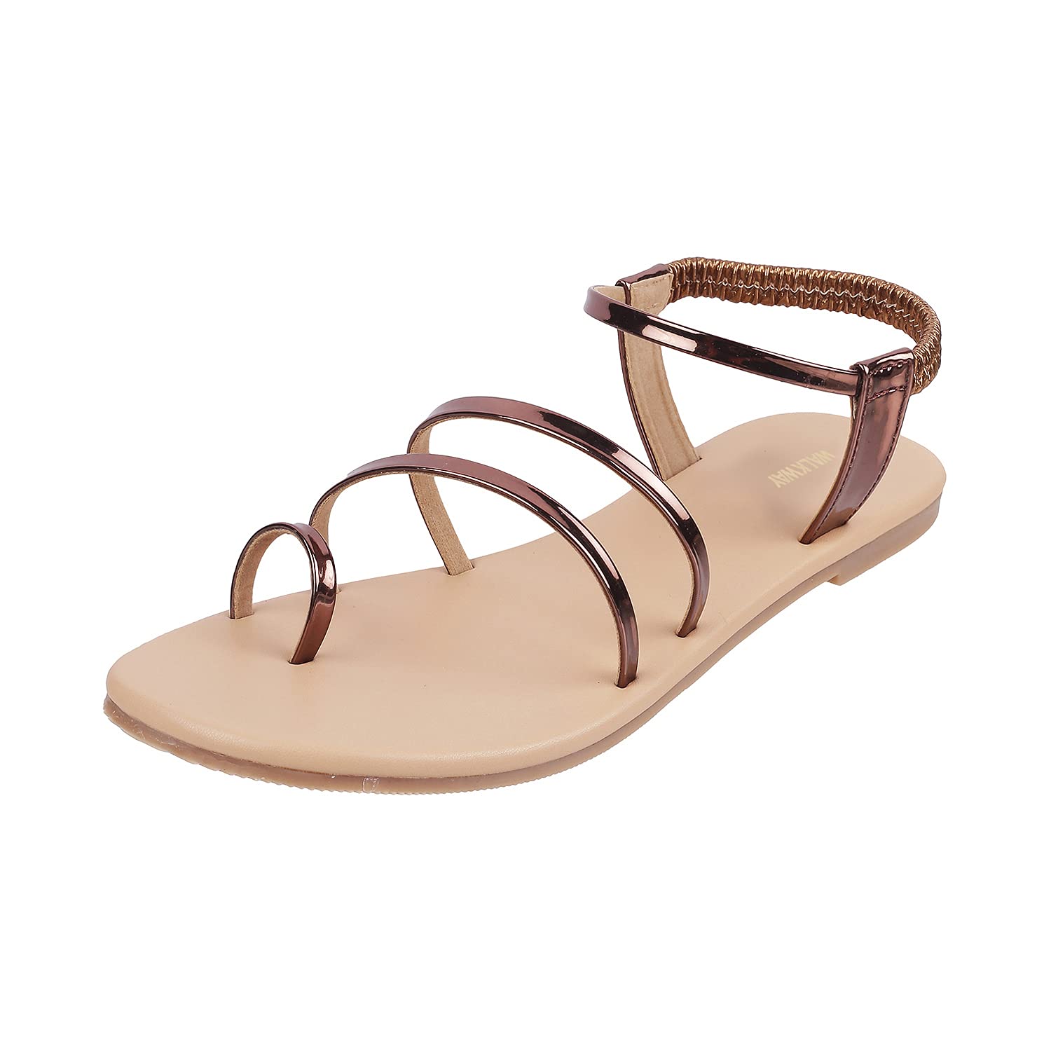 Walkway Women White Synthetic Flat Sandal UK/3 EU/36 (33-1400) (B0CTR3M6VH) Amazon Price History, Amazon Price Tracker