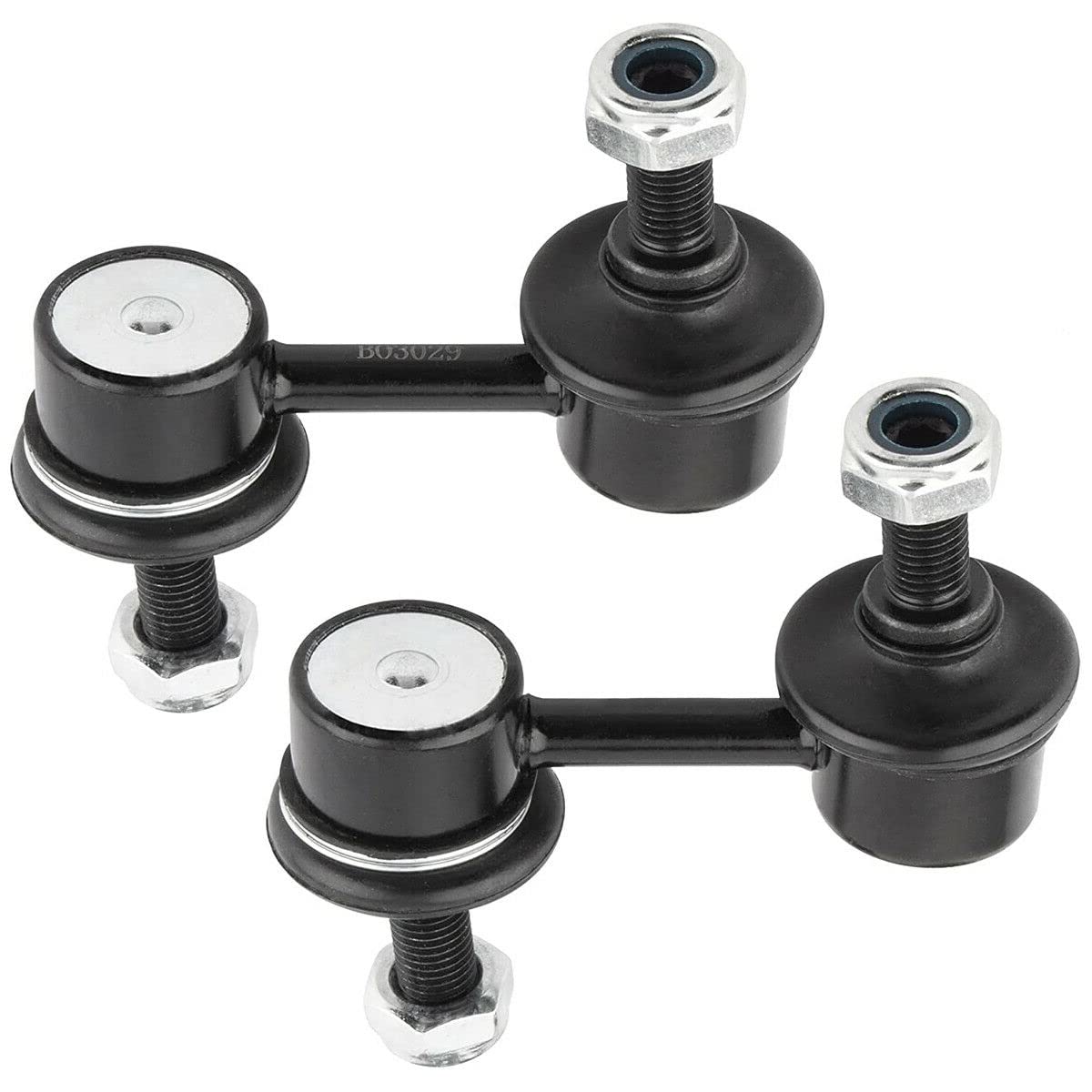 BOXI (Set of 2) Front Sway Bar Stabilizer Link Kit Fit for Infiniti G35 3.5L 2003 2004 2005 2006 2007 / for Nissan 350Z 3.5L 2003 2004 2005 2006 2007 2008 2009 | Replace # 54668AL501 K750100 K750101