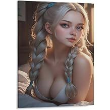 Sexy Women Canvas Wall Decor Figures Scenery Nude Art Abstract Sexy Girls Modern Home Wall Beauty Picture Home Bar Kitchen Coffee Man Cave Garage Wall Decor Art Frameless 8x10inch
