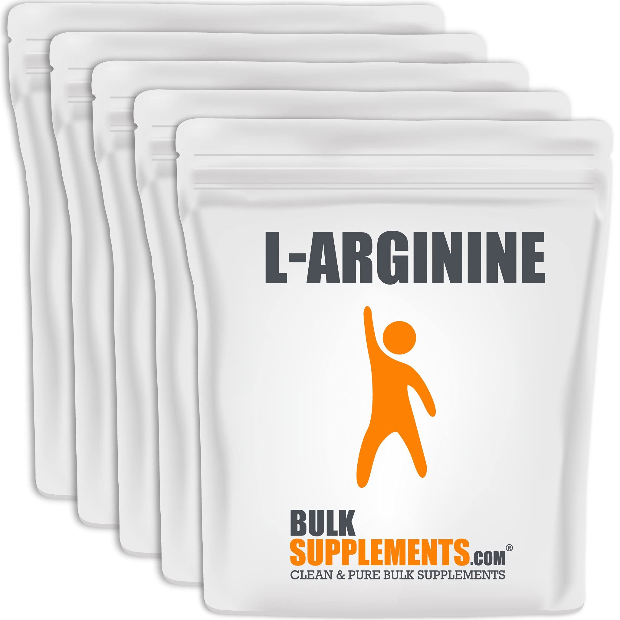 BulkSupplements.com L-Arginine Base - L Arginine Powder - Nitric Oxide Booster - L-Arginine Nutritio
