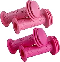 Kids Bike Grips 22mm 2Pair/4pcs Rubber Grips Scooter Tricycle Kids Bike Shock Protection Accessories Black/Blue/Pink/Red/Purple