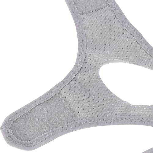 Miniatura 7 de Correas de mandíbula para dormir, correa ligera para ronquidos, correa de barbilla para detener los ronquidos con material de malla para corrección