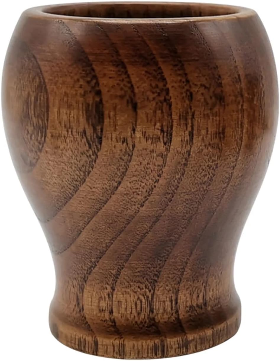 Pestle and Mortar Wood Garlic Herb Spice Mixing Grinder Crusher