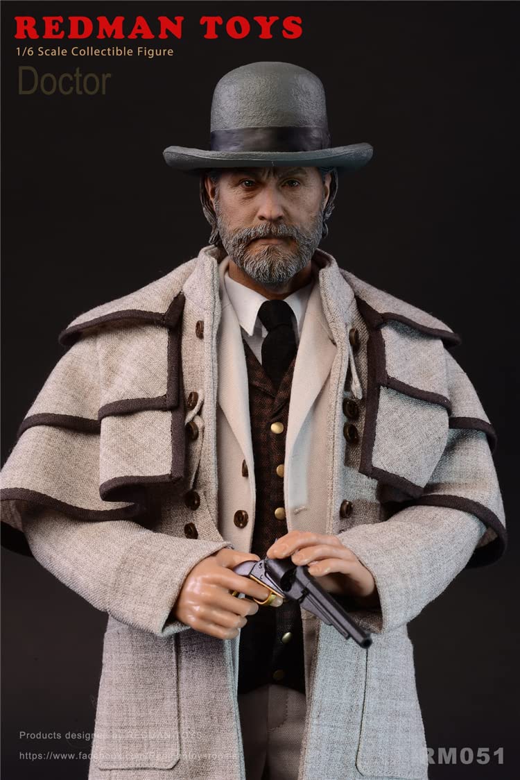 REDMAN TOYS 1/6 ジャンゴ ドクター REDMAN TOYS RM051 Django Doctor 1/6 Collectible Figure