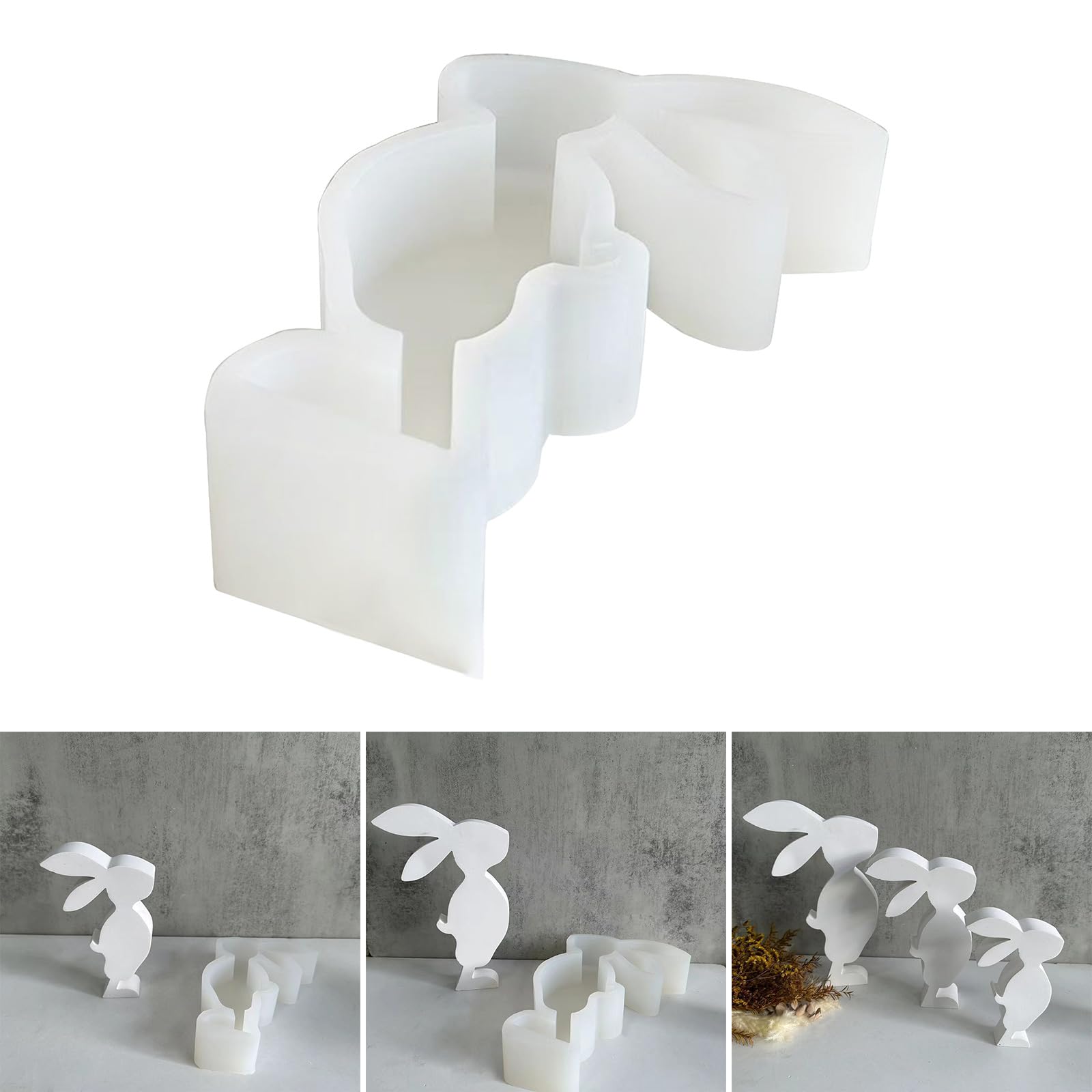 Stampo pasquale in silicone epossidico per torte, cioccolatini, decorazione di sapone, stampi artigianali