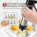 Blissfulmilo Stainless Steel Spritz Cookie Press Set,Cookie Press Gun Kit with 8 Piping Tips and 13 Discs for DIY Maker and Decorating Baking Supplies