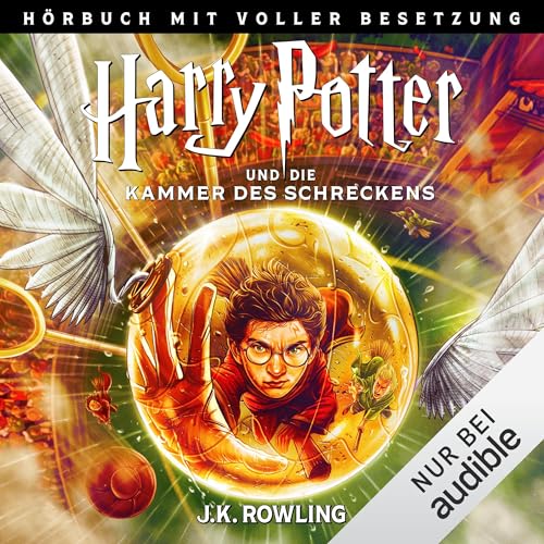 『Harry Potter und die Kammer des Schreckens (H&ouml;rbuch mit voller Besetzung)』のカバーアート