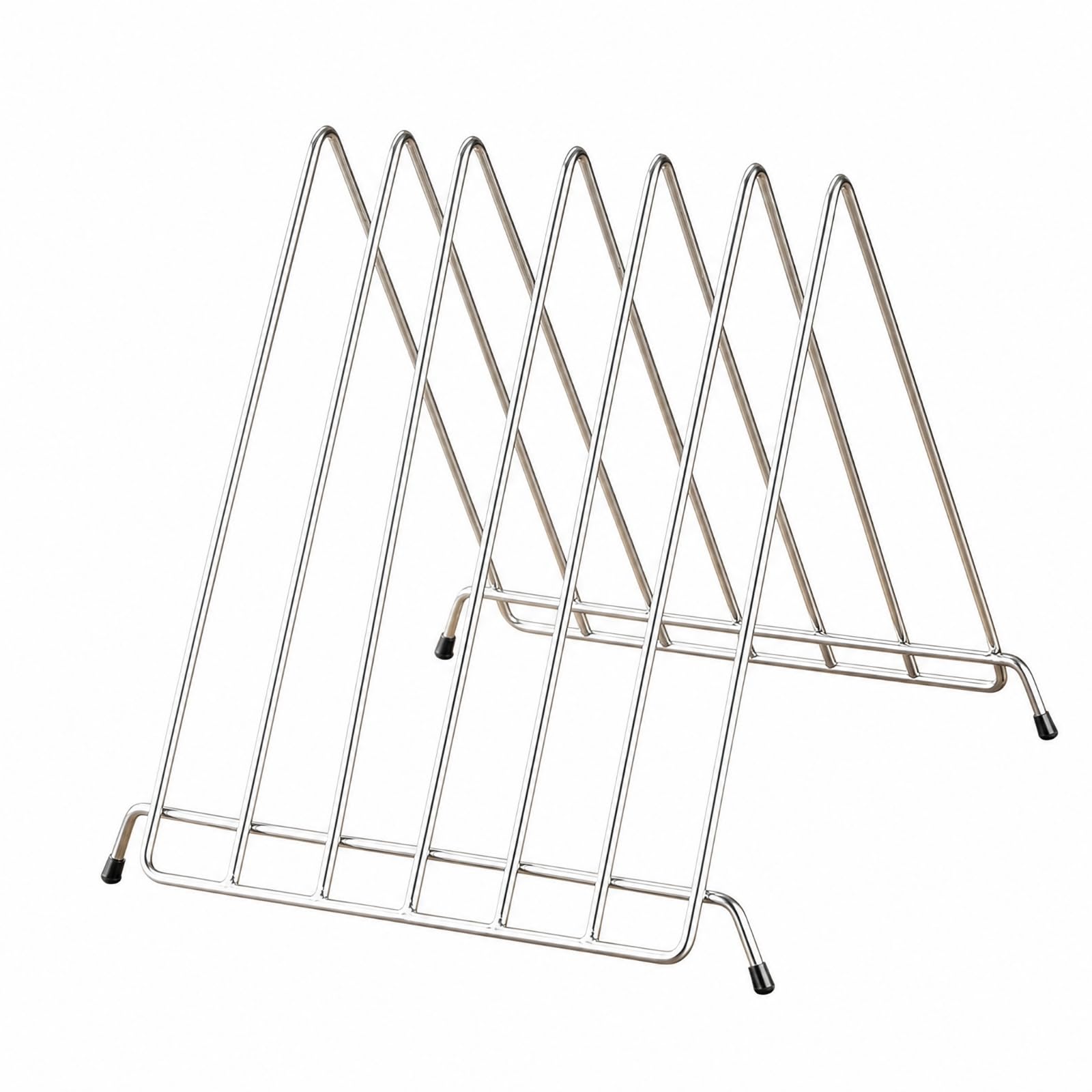 tagliere da Appoggio in Filo di Acciaio Inox Antiruggine Scolatoio Taglieri da Piano con Struttura Aperta Resistente per, Stile C