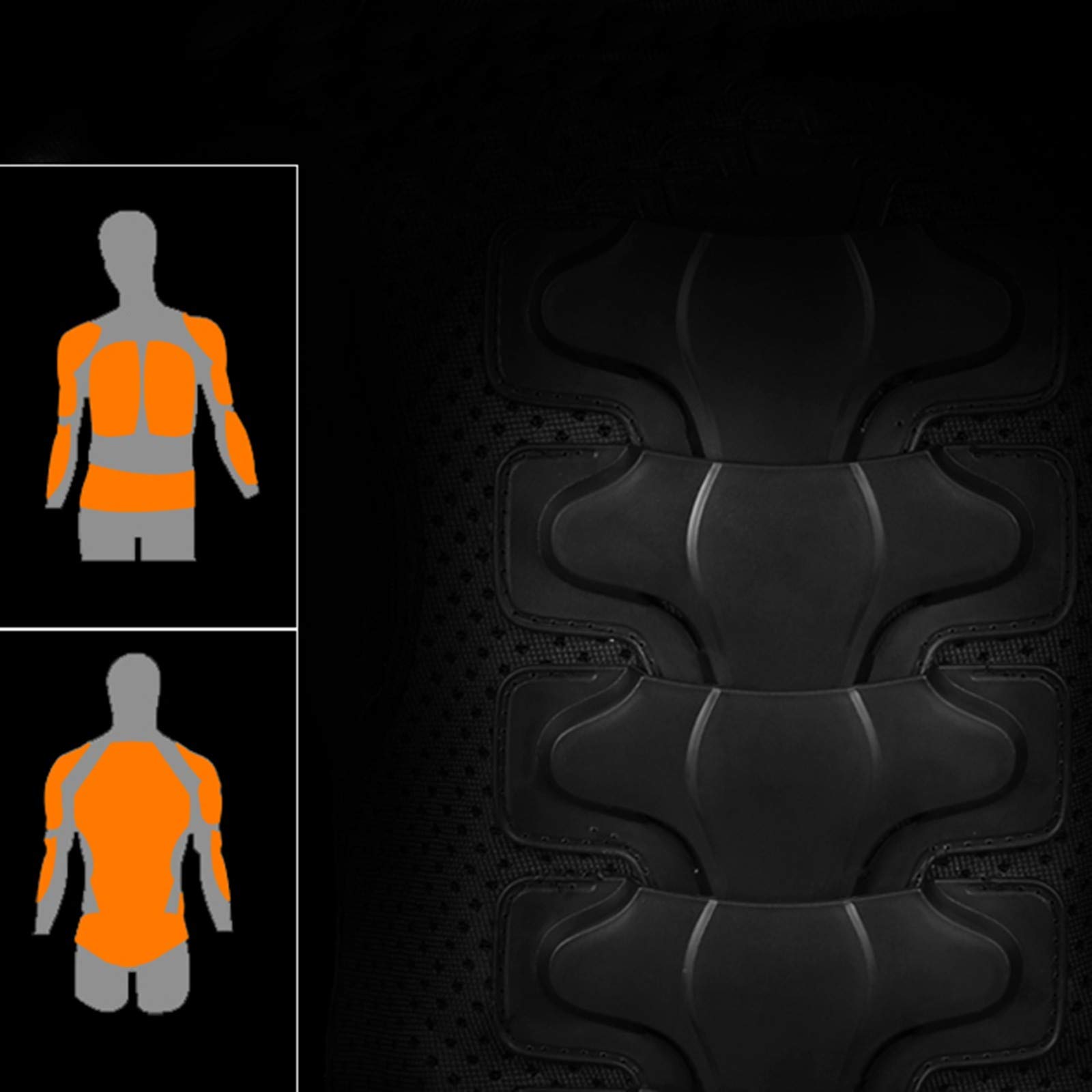 TDPRO Motorcycle Full Body Armor Jacket Motocross Dirt Bike ATV XS — view 4