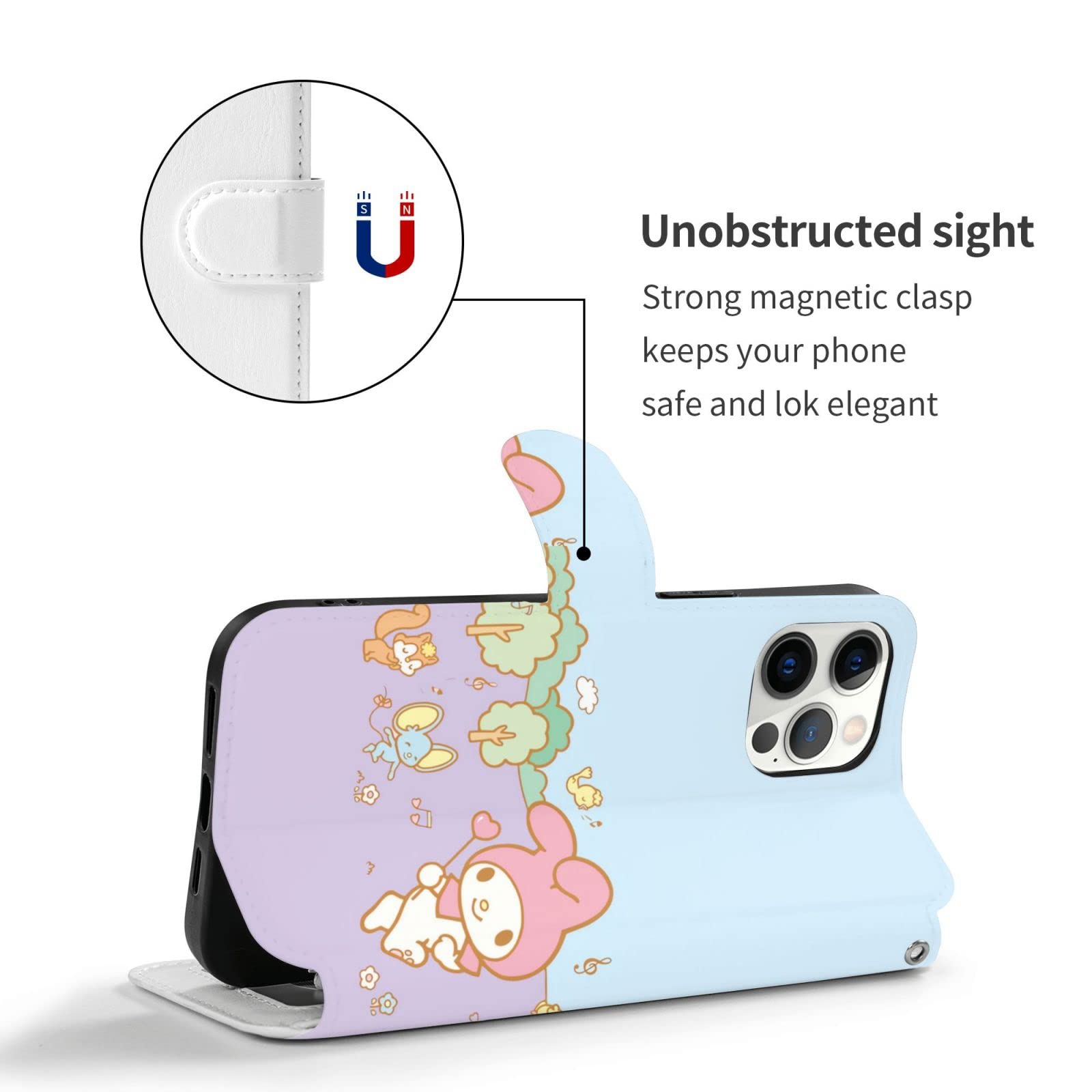 手帳型コインケース付きマイメロiPhone6／6ｓ 手帳型コインケース付きマイメロiPhone6／6s