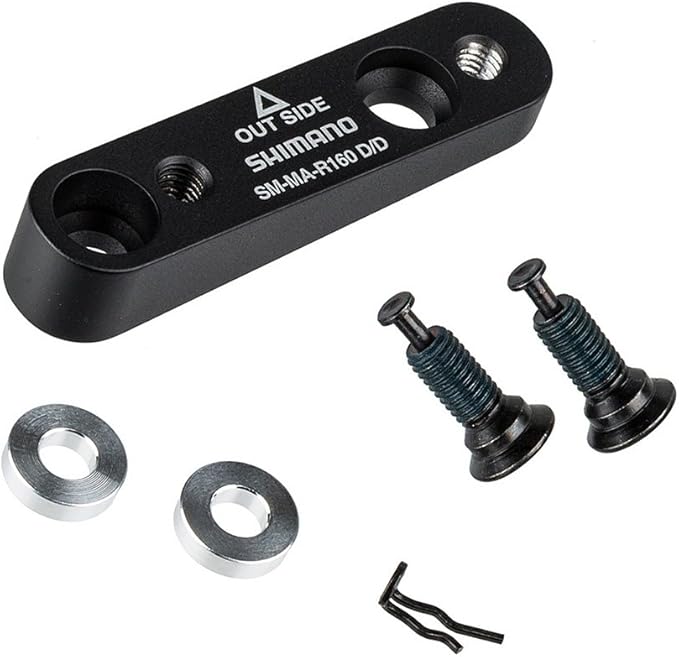 Shimano sm-rt10. адаптер 160. адаптер диск торм shimano f160p/s, болт (2шт), стоп. адаптер pm-is-f160 postmount передний 160мм, черный. Mt20mn адаптер.