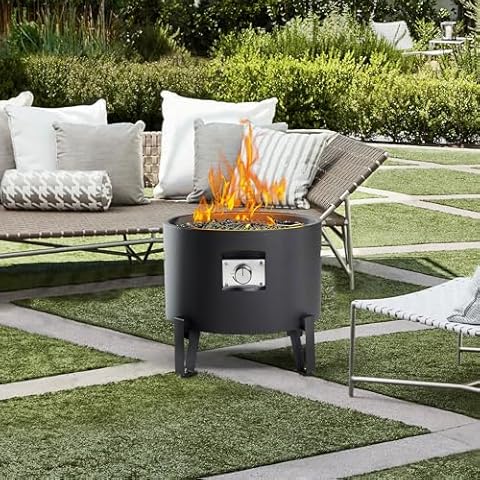 BAIDE HOME Portable Propane Fire Pit Cover
