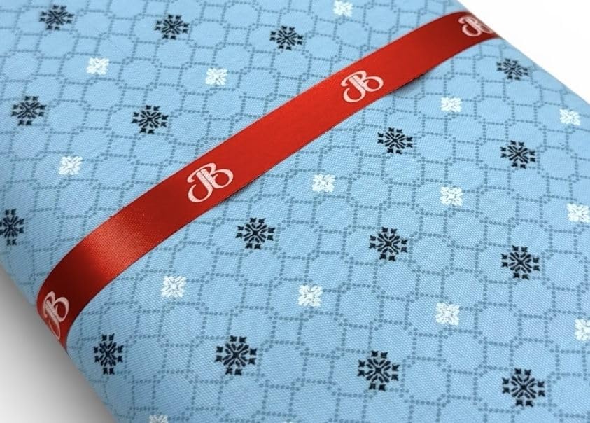 Image of JHABAK'S Unstitched Print Shirt Fabric for Men - Polycotton Material - 2.25Meter Shirt Piece Cloth