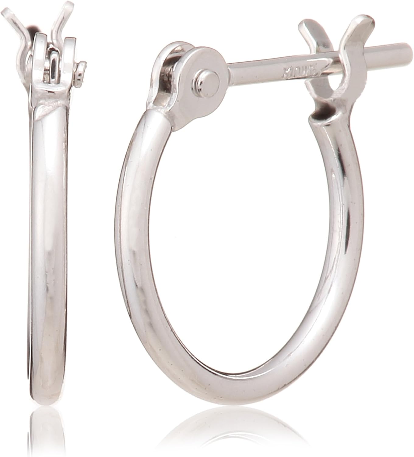 スペサルティン×ヘソナイトガーネットのピアス 14kgfワイヤーラップ