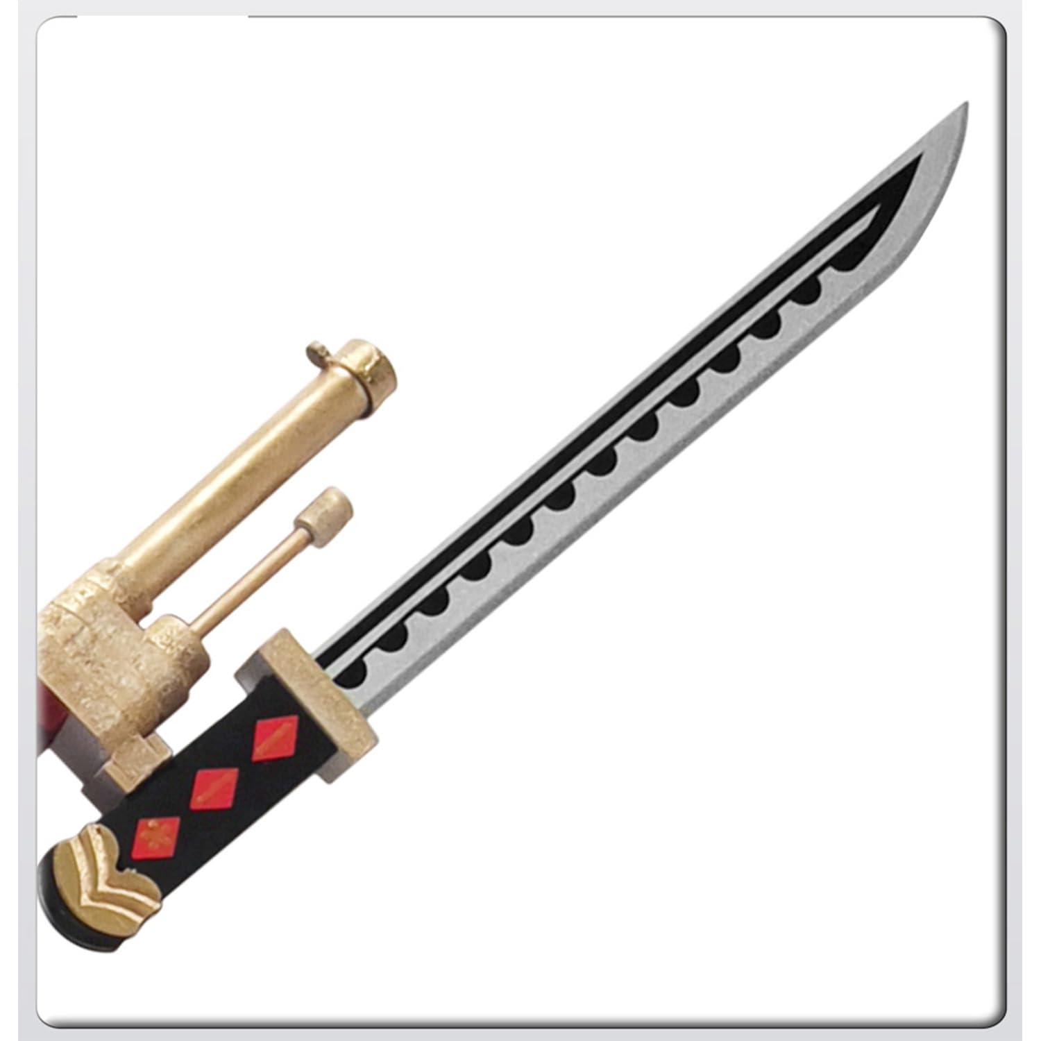 Amazon.co.jp: 狐坂ワカモ 武器 コスプレ道具 125cm PVC+EVA ブルー