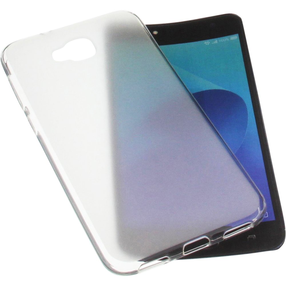 foto-kontor Case Compatible with ASUS ZenFone 4 Selfie ZD553KL TPU Rubber Cover for Mobile Phone Transparent White