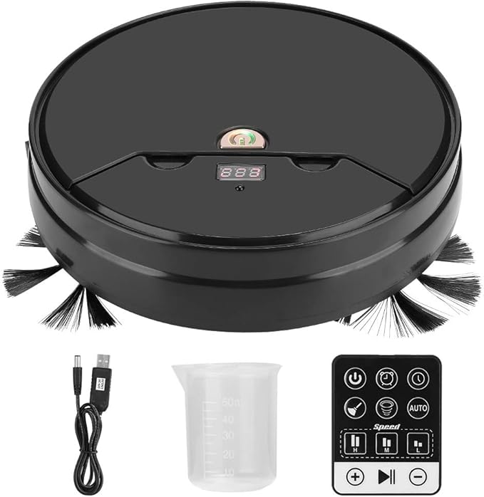 Zerodis Robot Vacuum and Mop Combo, Smart Robotic Sweeping