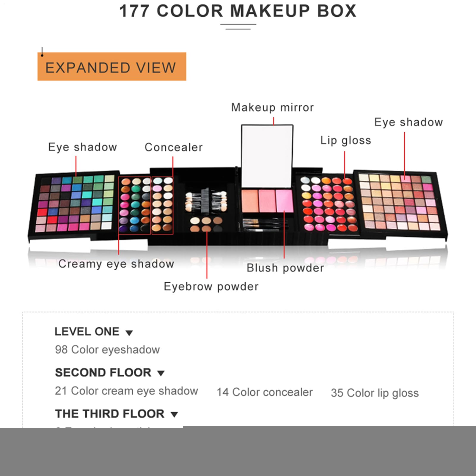Kit de maquillaje completo para mujer,Kit de maquillaje para mujer