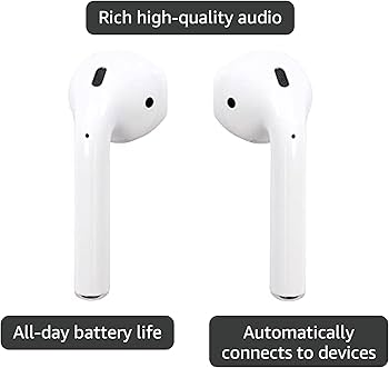 Amazon.com: Apple AirPods 2 with Charging Case - White (Renewed Amazon.com: Apple AirPods 2 with Charging Case - White (Renewed