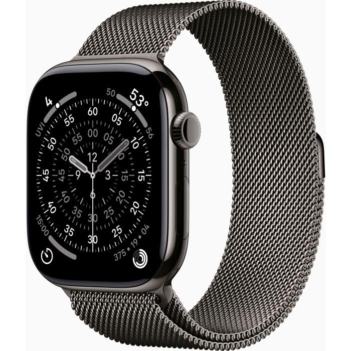 Apple Watch Series 11 slate titanium 46mm 4G slate milanese Loop M/L