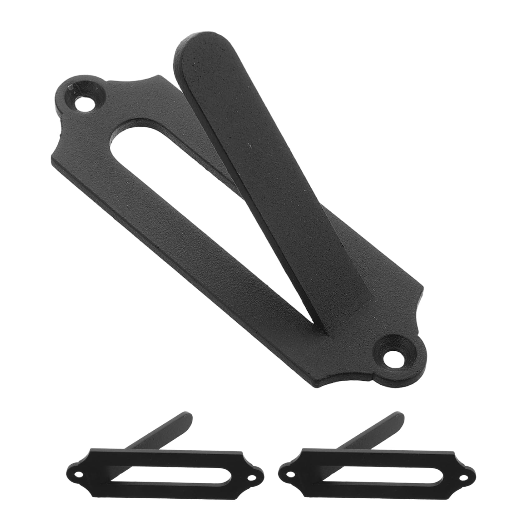 KOMBIUDA Animal Skull Wall Decor Large European Mount Hanger Metal Deer Head Rack for Home