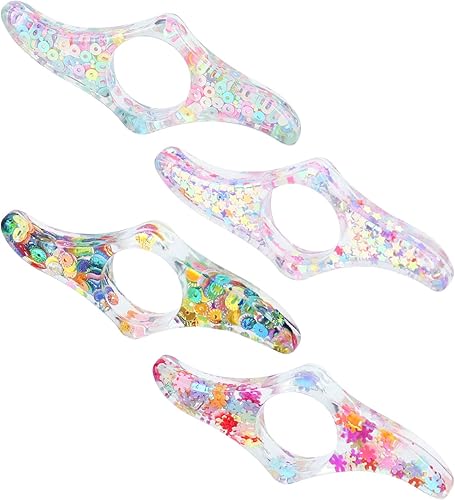 Koqye Soporte para páginas de libros, paquete de 4 elegantes soportes para libros, accesorios de lectura para amantes de los libros, soportes de