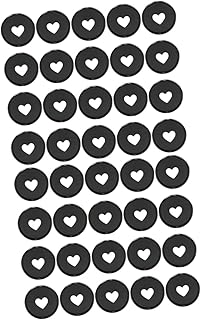 TEHAUX 40 Unidades De Fichário De Buraco De Cogumelo Discos De Fichário De Papel Anéis De Fichário Fichário De 15 Polegadas Fichário De 3 Anéis Fichário De Plástico Anéis De Livro