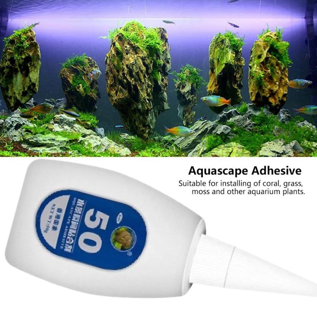 Premier Plants Instant Elephant Glue for Aquarium Planted Fish Tank Aquascaping(50 Gram) 4