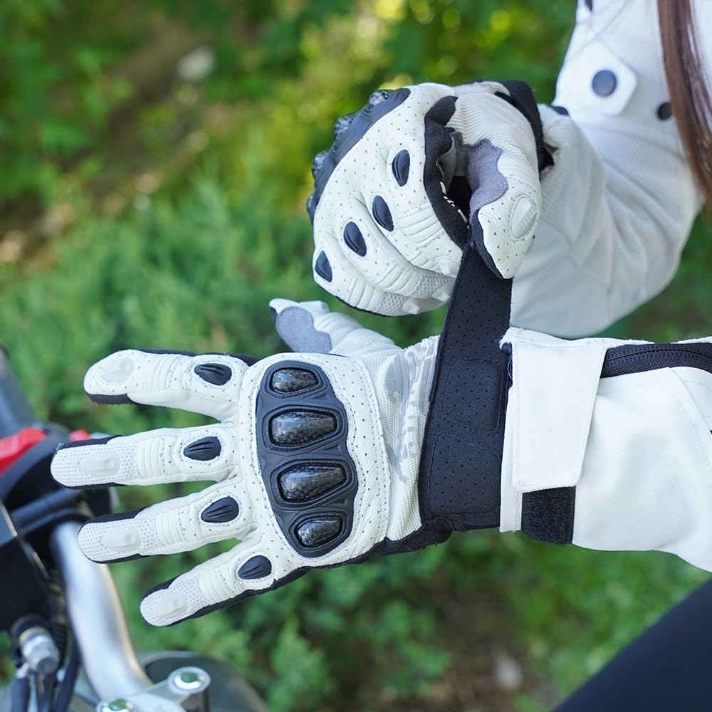 Seibertron Rękawice Motocyklowe SPS Series na Dotykowy Ekran - Pełne i Półpalczaste do Motocrossu, BMX, ATV, MTB, Roweru - Dla Dorosłych i Młodzieży