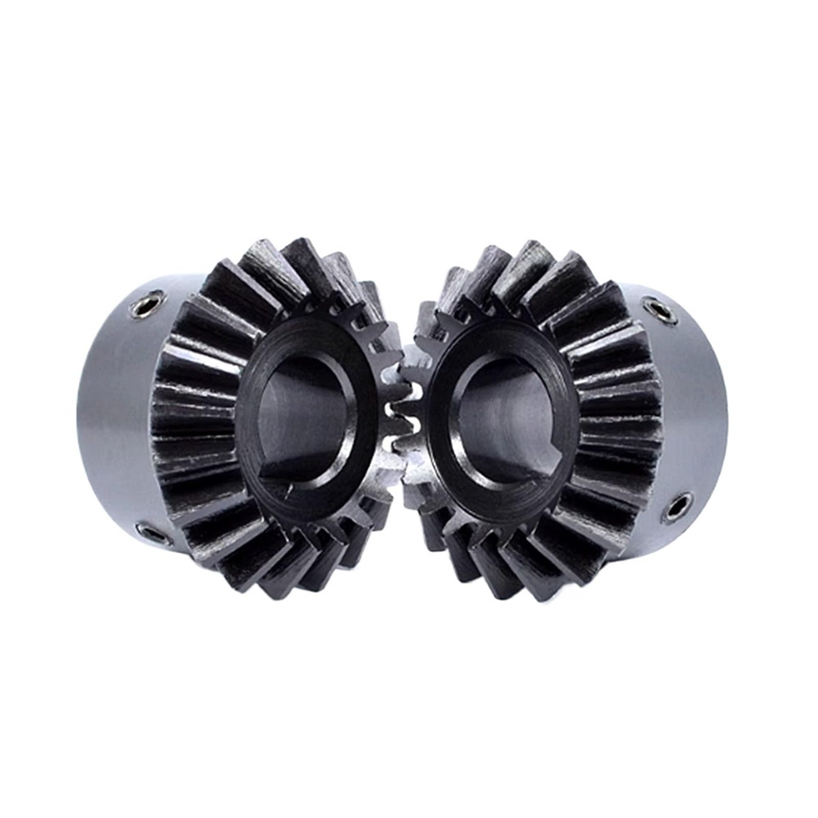 Bevel Gear Pinion Hardware Mechanical 2pcs 1:1 2Mod 20 Teeth Inner Hole 8mm 12mm 14mm with Keyway Bevel Gear 90 Degree CNC Transimission Pinion(14mm keaway 5mm)
