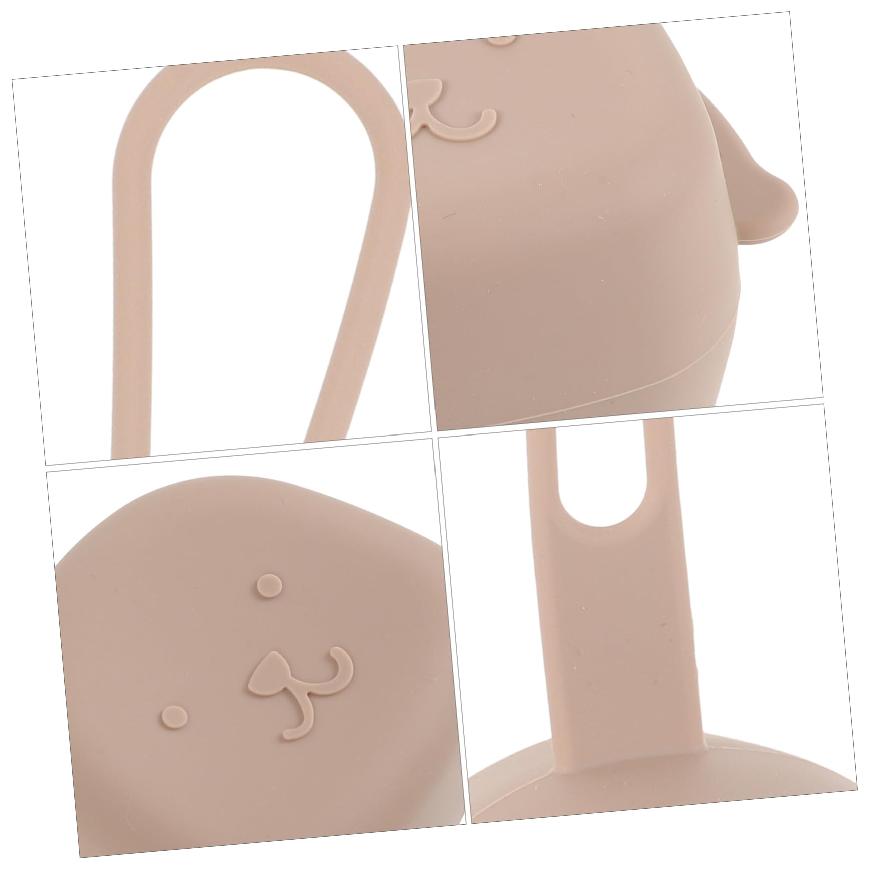 BESPORTBLE 4piezas Portachupetes De De Alimenticio Diseño De Cartoon Funda De Almacenamiento Para Chupetes Accesorio De Carrito De Resistente y Práctico Para