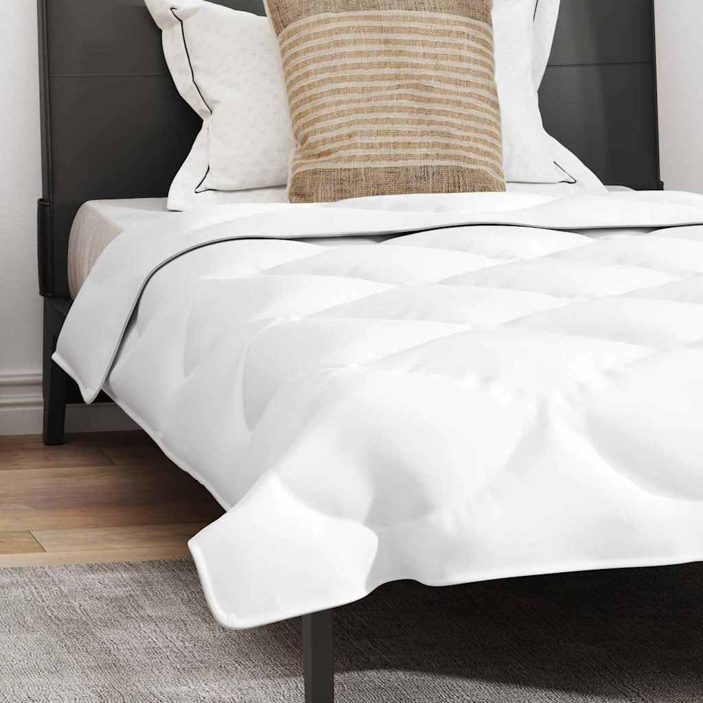 Generico Set di Piumoni con Cuscino 2 PCS Bianco Microfibra,Biancheria,Lenzuola e Coperte,Trapunte e piumini-3376868