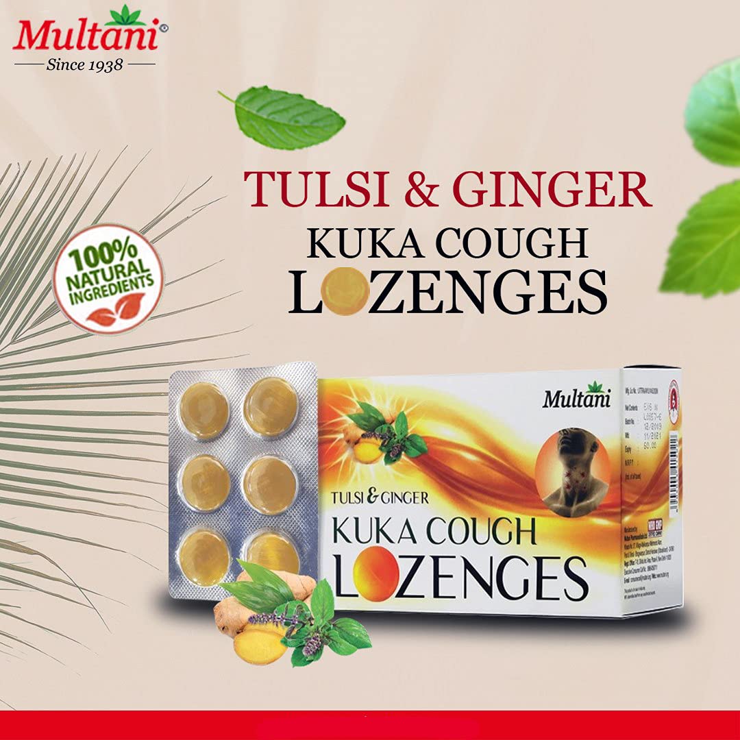 Multani Kuka Cough Combo Kuka Cough Syrup & Kuka Cough Lozenges