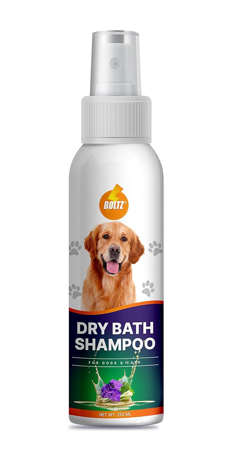 Buy Boltz Dry Shampoo for Dogs and Cats with Lavender Fragrance 250 ml