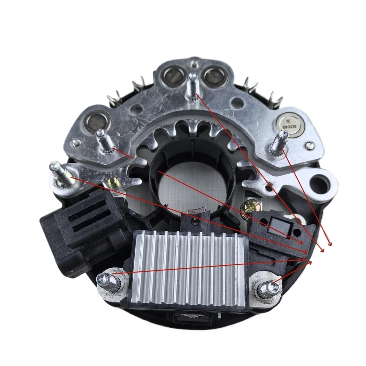 Ponte raddrizzatore per generatore Gruppo raddrizzatore e regolatore a ponte di diodi alternatore B1-H7388A IHR738+IH738 HI11410ZT — Abete Per Nissan LR190-753 raddrizzatore monofase