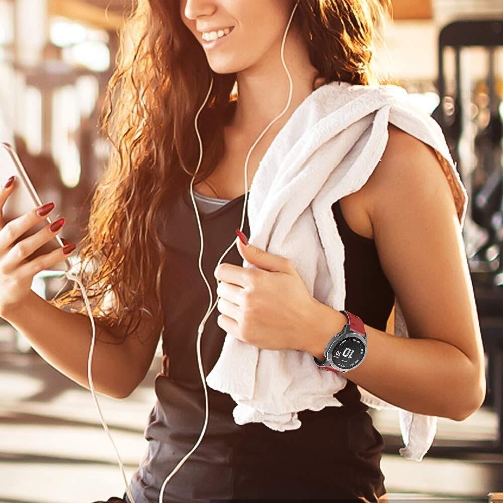 Do zegarków Fenix ​​6S Pro Do zegarków Fenix ​​6S/Fenix ​​7S/Fenix ​​5S / 5S Plus/D2 Delta S Smartwatch (biało-czarny)