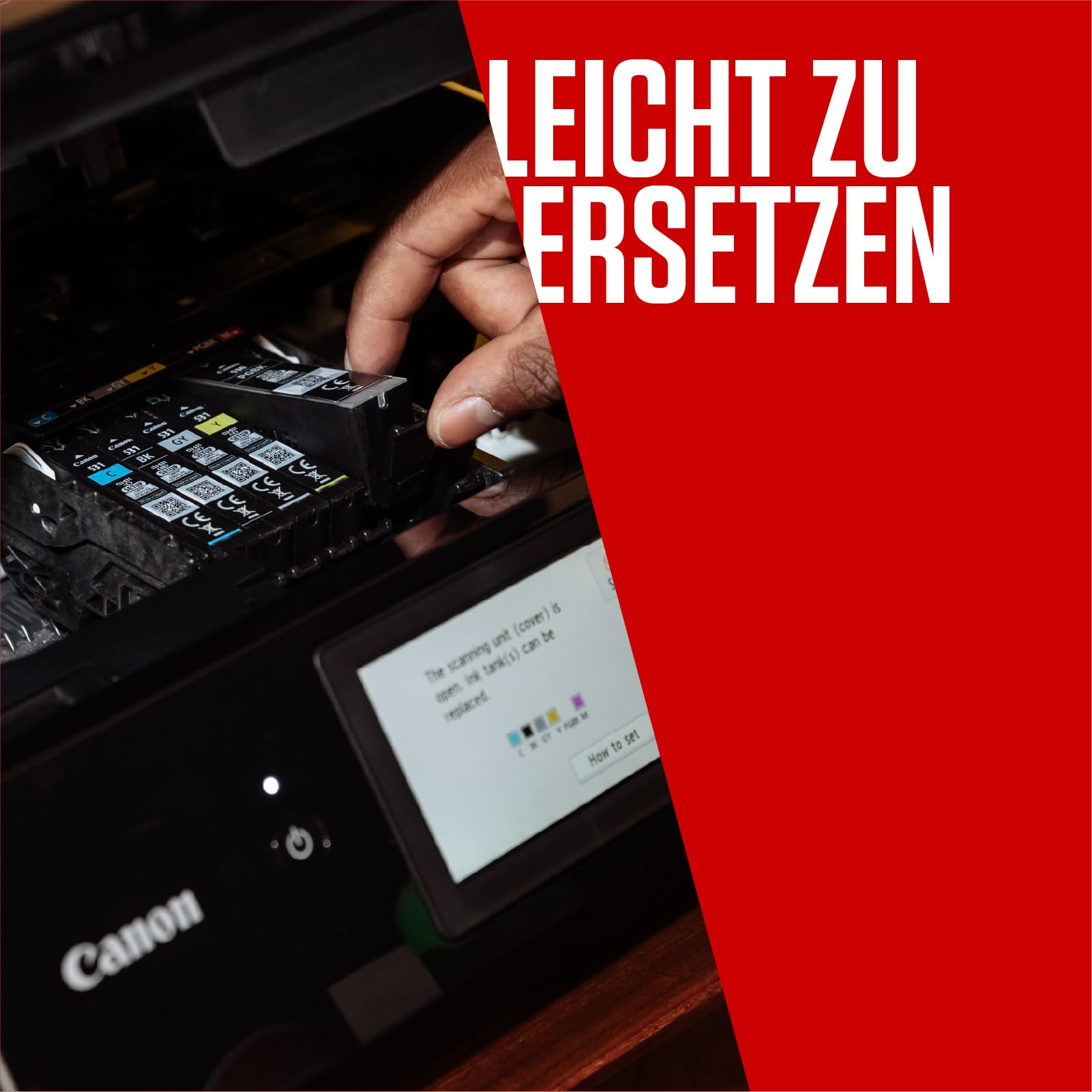 Canon Originaltinte PG540L / CL541XL (2 L/XL Tintenpatronen, 1xL Schwarz+ 1xXL Farbe) - Photo Value Pack (inkl Fotopapier GP-501 50 Blatt 10x15cm)