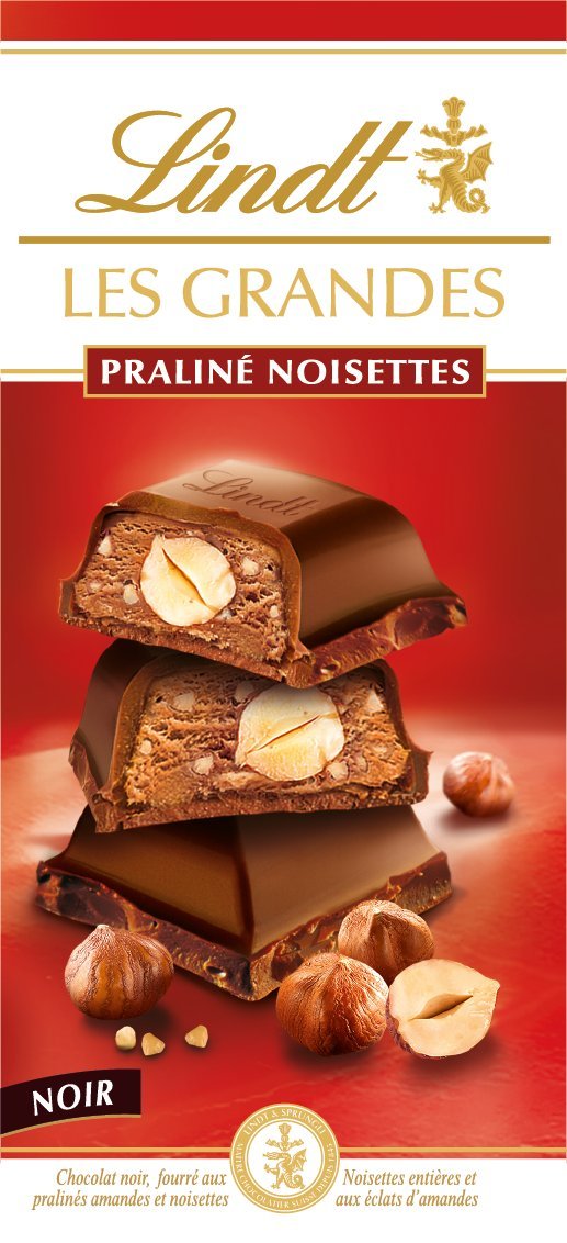 Lindt Les Grandes Nocciola Praline Nero 225 Glot 3