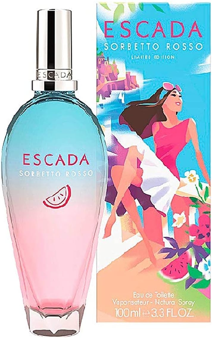 Escada Sorbetto Rosso by Escada Eau De Toilette Spray 3.3 oz / 100 ml (Women)